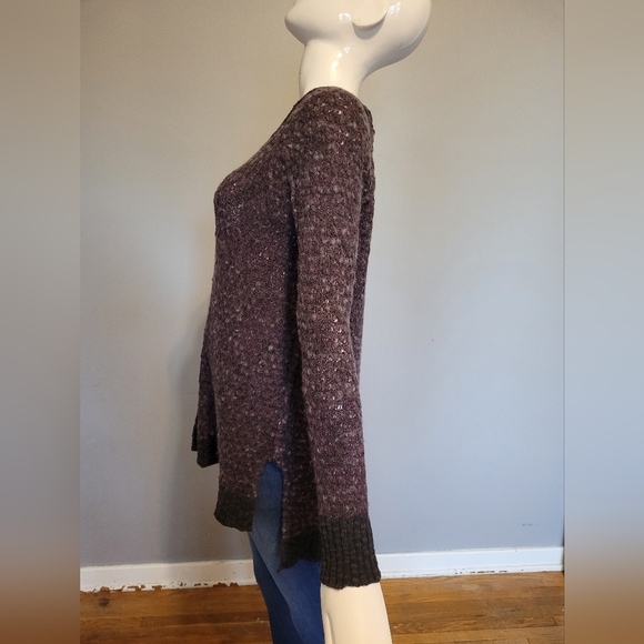 Free People Jeepster Honeycomb Knit Sweater, GUC, Size XS - Picture 5 of 8